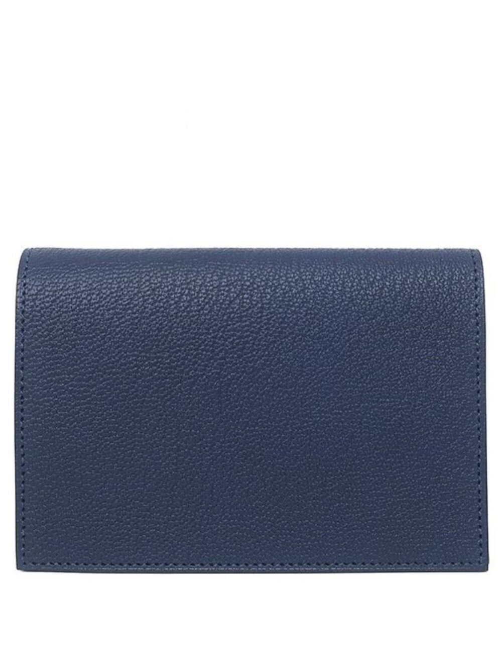 Hermes Notebook Cover Agenda GM Chevre Mysore Navy Silver